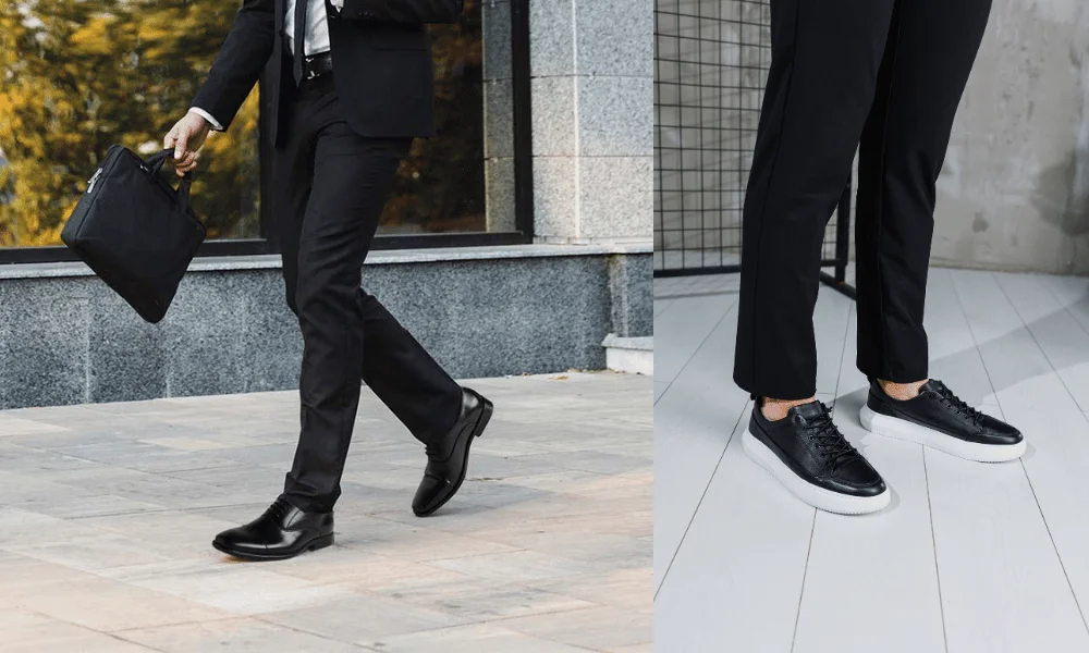 Black Shoes for man - Color Shoes To Wear With Black Pants