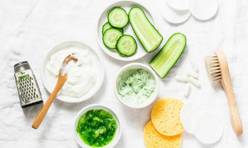 Cucumber Yoghurt Mask Recipe - Cucumber Benefits For Skin