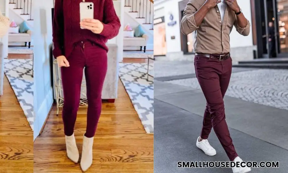 What Color Shoes To Wear With Maroon Pants