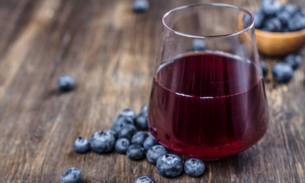 Blueberries Juice - Juices for Glowing Skin