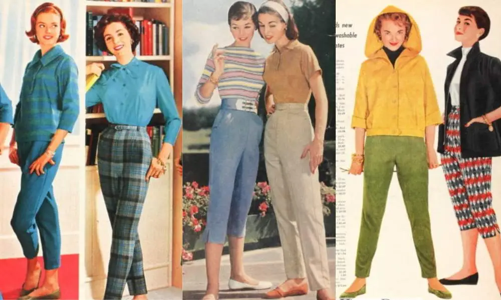 Cigarette Pants 1950s - What are cigarette jeans