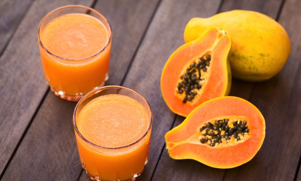 Papaya Juice - Juices for Glowing Skin